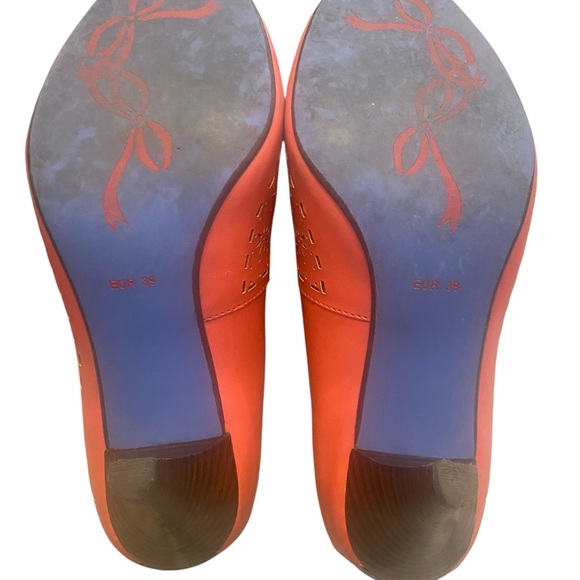 Poetic License Irregular Choice Leather Lizard 3 1/2 inch High Heel Pump. Size 8 - Picture 9 of 9